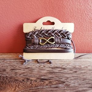 Infinity bracelet set